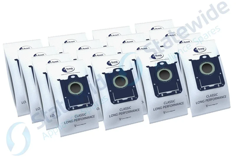 ELECTROLUX (16 MEGA Pack)"S - BAG CLASSIC" Vacuum (SYNTHETIC) BAGS-Genuine