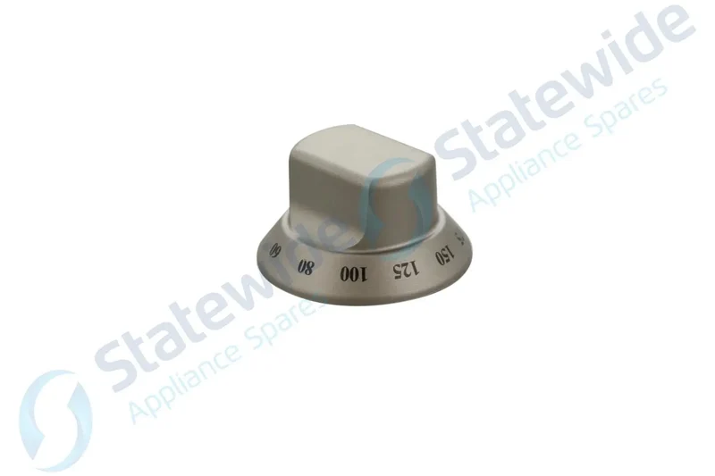 BAUMATIC/Westinghouse Oven TEMPERATURE Knob (SILVER)-Genuine