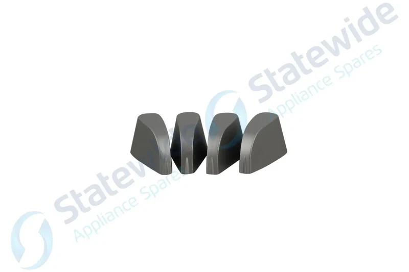 Westinghouse Oven Knob (SILVER FORTE) - (4 Pack)-Genuine