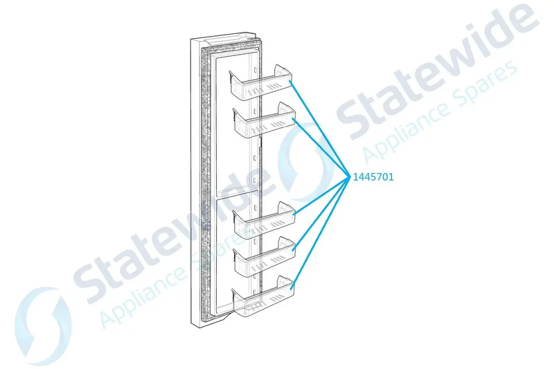 Westinghouse/ELECTROLUX Freezer Door BIN/Shelf