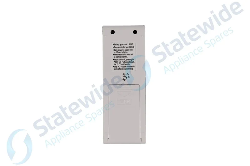 Kelvinator Aircon Remote Control (YS1FA)-Genuine