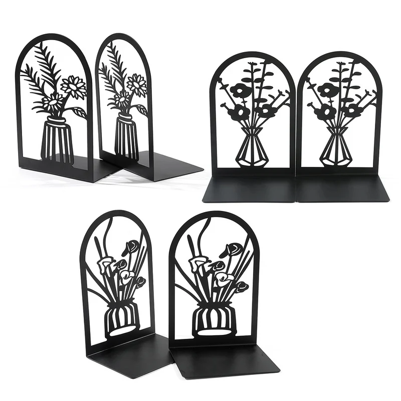 Blumen Design Buchstützen