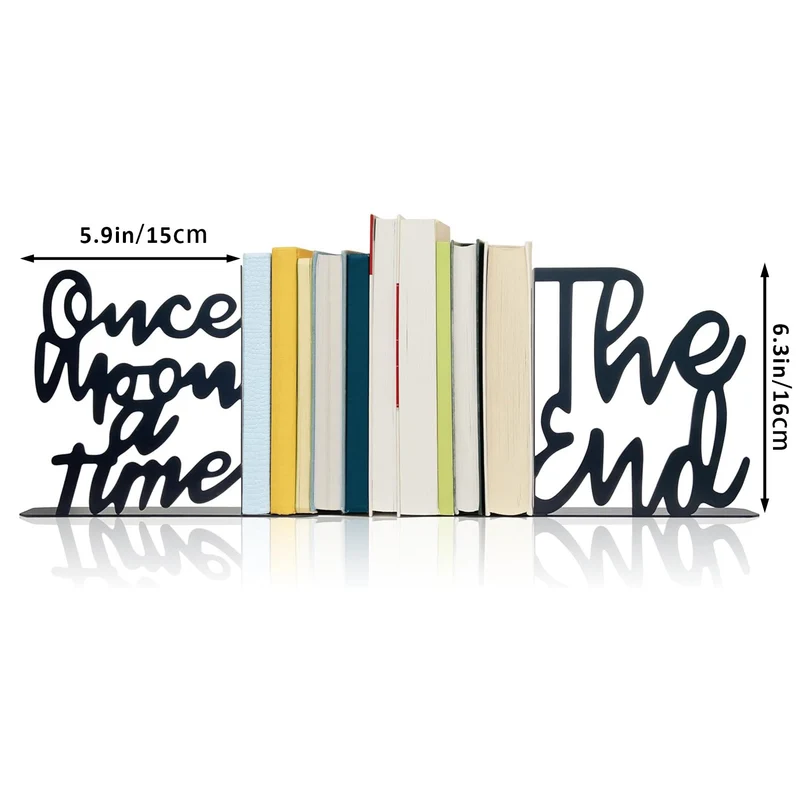 Kreative literarische Buchstützen