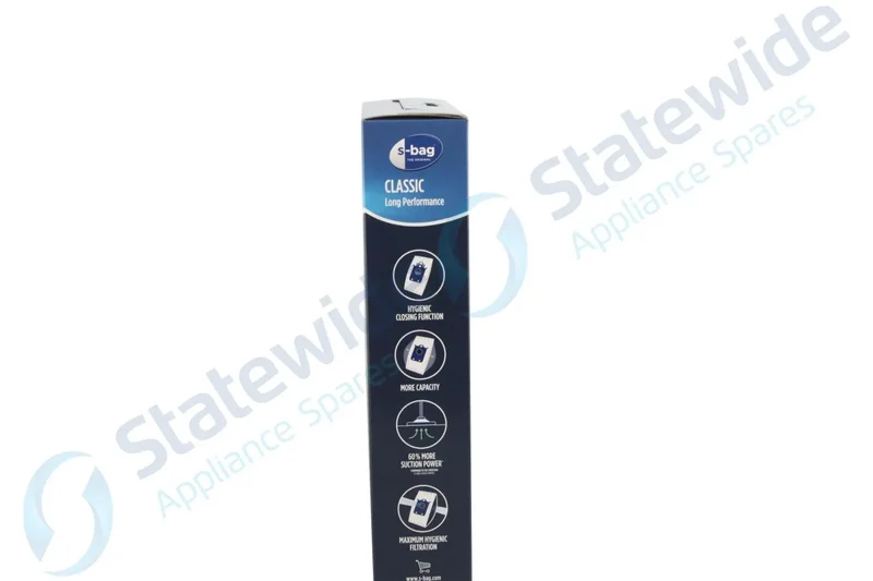 ELECTROLUX "S-BAG CLASSIC" Vacuum (SYNTHETIC) BAGS(4 Pack)-Genuine
