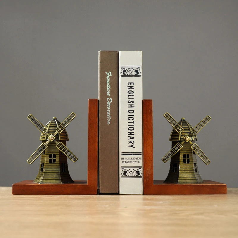 Moderne architektonische Buchstützen