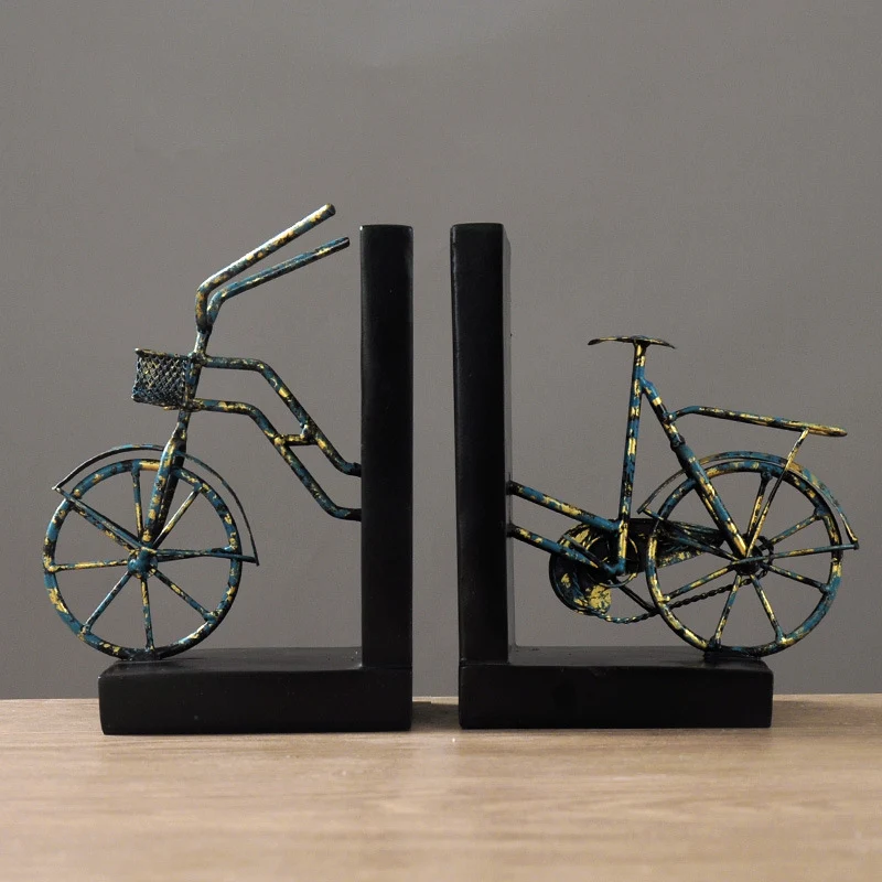 Fahrrad-Themen Dekorative Buchstützen