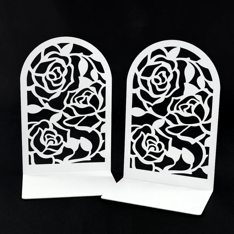 Blumenmuster Dekorative Buchstützen