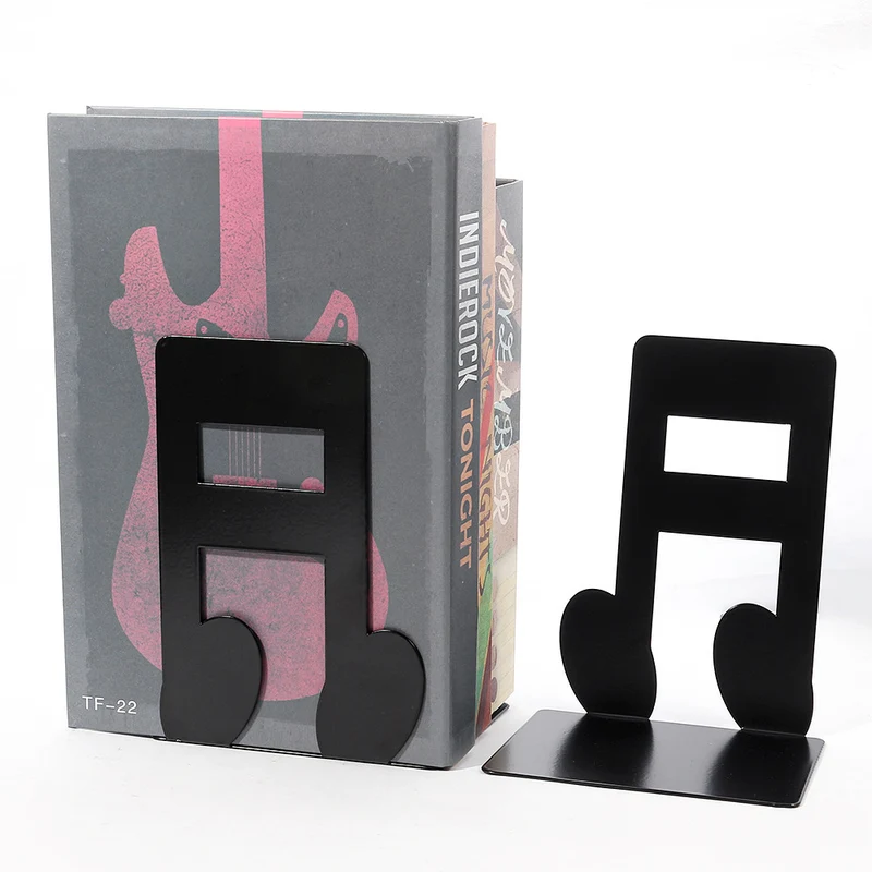 Dekorative Noten-Bücherstützen
