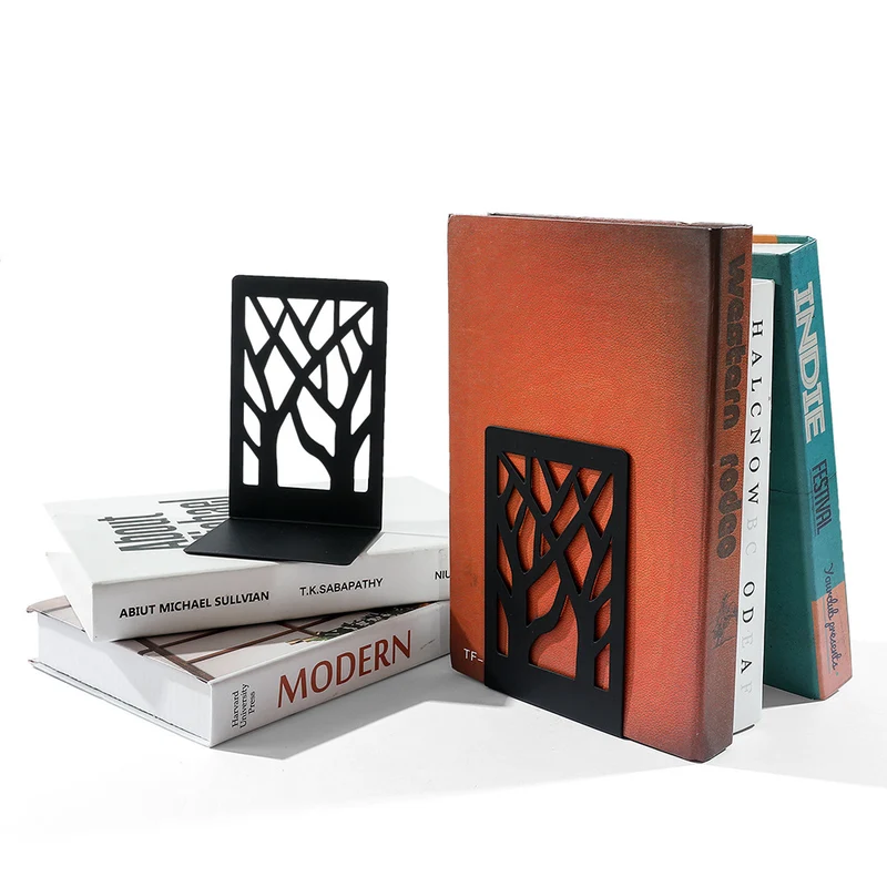 Künstlerische baum-inspirierte Buchstützen 1789526326