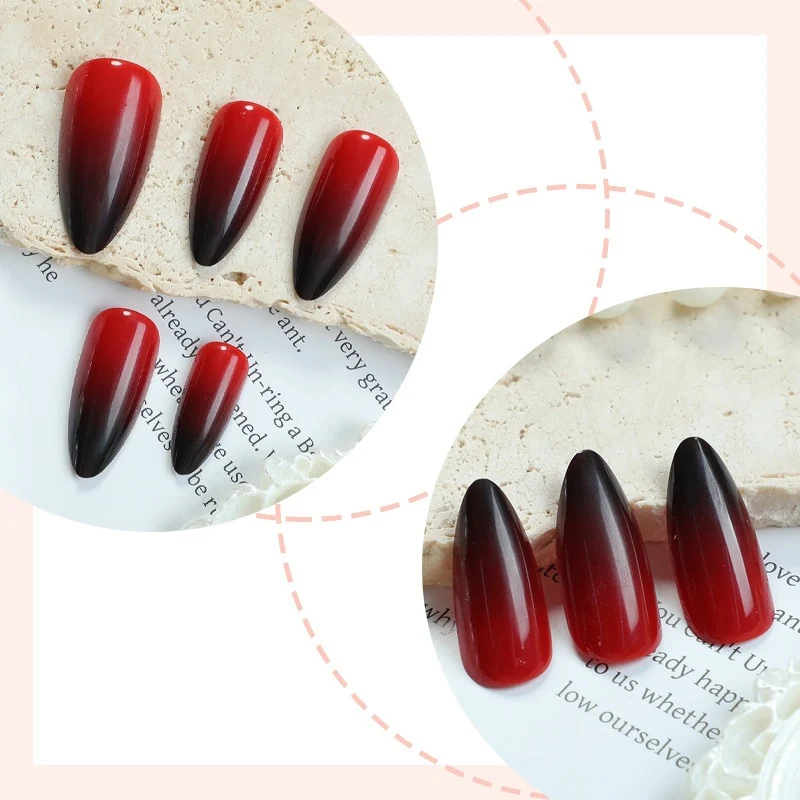 Kunstnagelset mit Ombre-Effekt Karnz