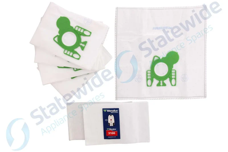 MENALUX MIELE FJM SYNTHETIC Vacuum BAGS-5 Pack-NON Genuine