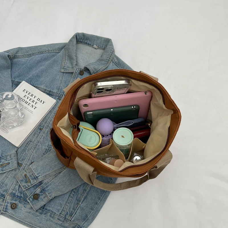 Stylische Mehrfach-Taschen Freizeit Tragetasche