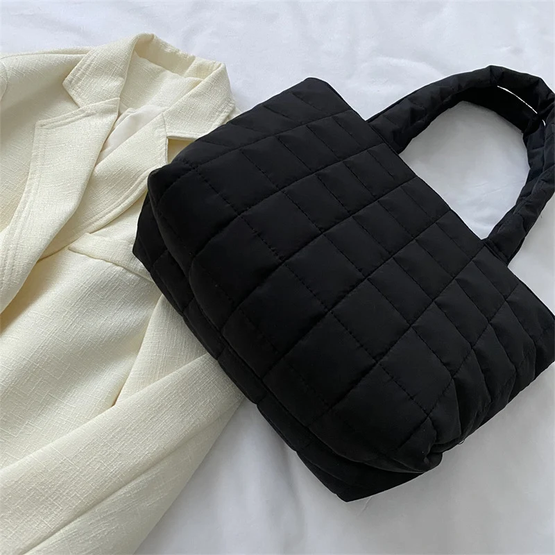 Gepolsterte Stepp-Tote-Tasche