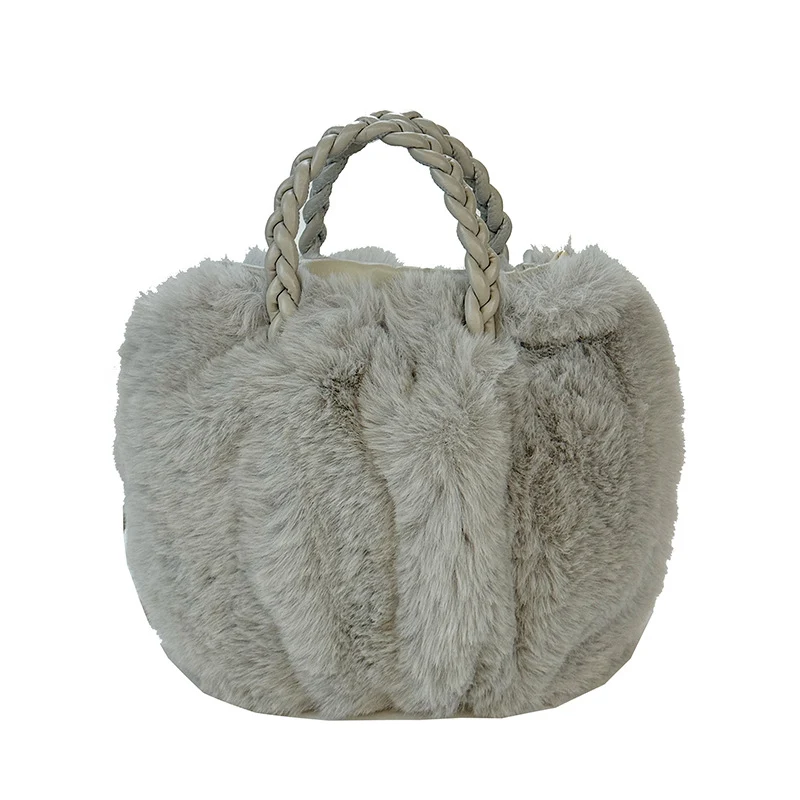 Plüsch Kunstpelz Tasche