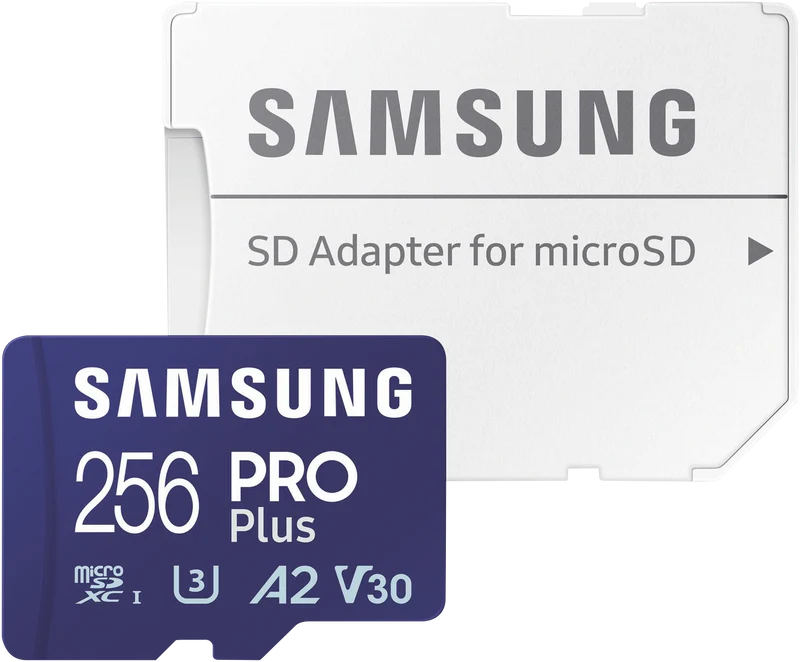 Samsung 256GB Micro SDXC Pro Plus Memory Card