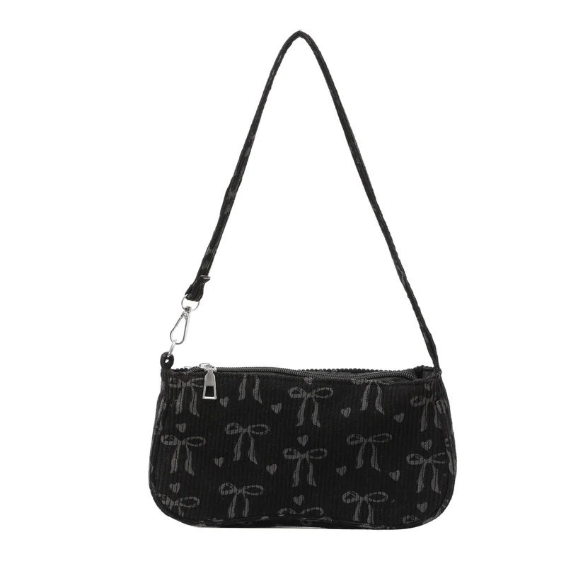 Süße bogenmusterte Mikro-Crossbody-Tasche