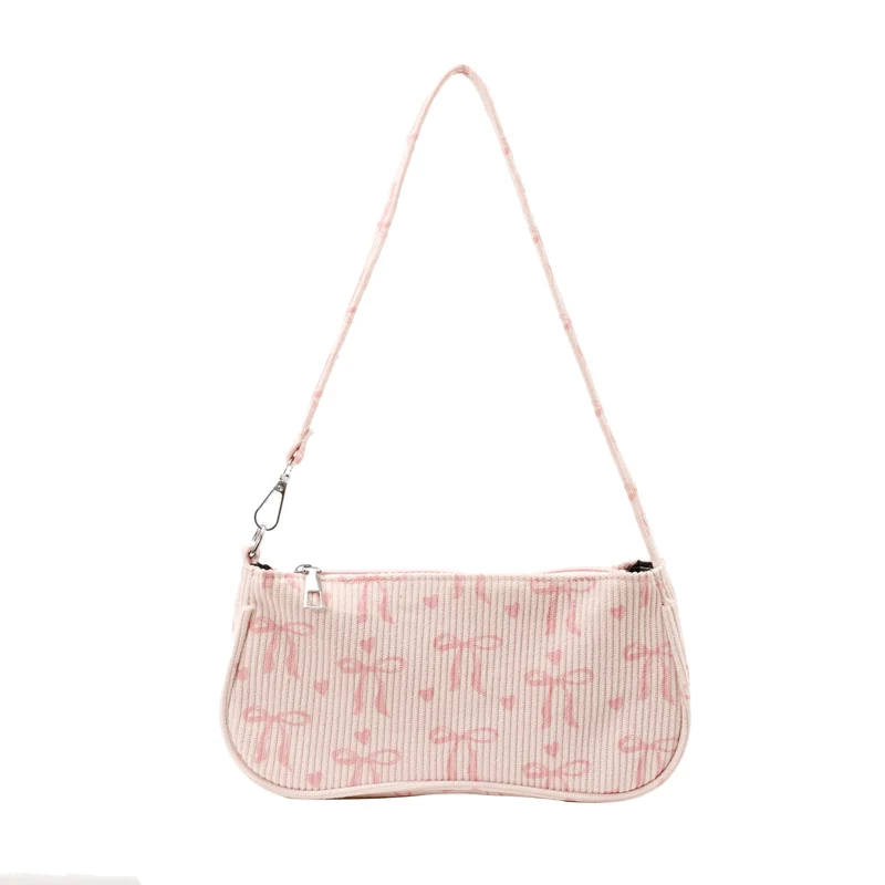 Süße bogenmusterte Mikro-Crossbody-Tasche