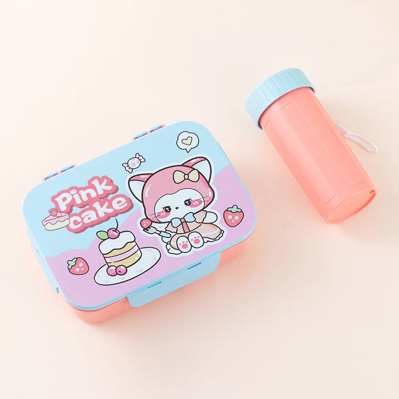 Verspieltes Themen Lunchbox-Set