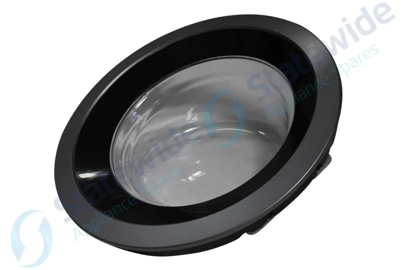 Beko Fl Washer Door Window Assy (Black/Grey)-Genuine