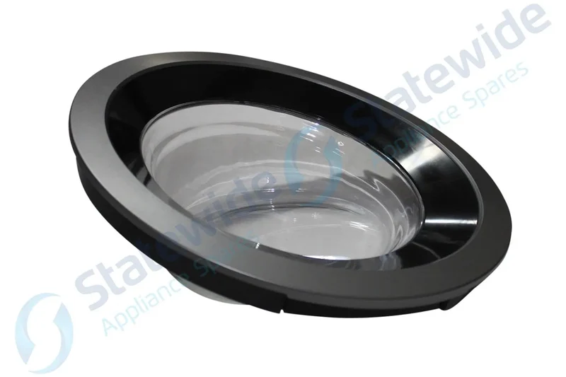 Beko Fl Washer Door Window Assy (Black/Grey)-Genuine