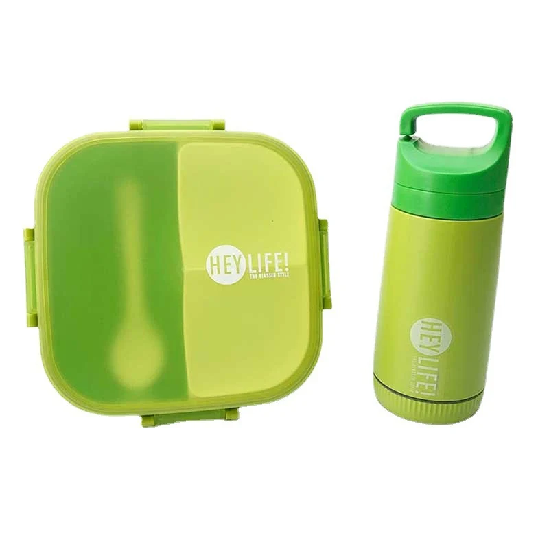 Umweltfreundliche Lunchbox mit zwei Fächern