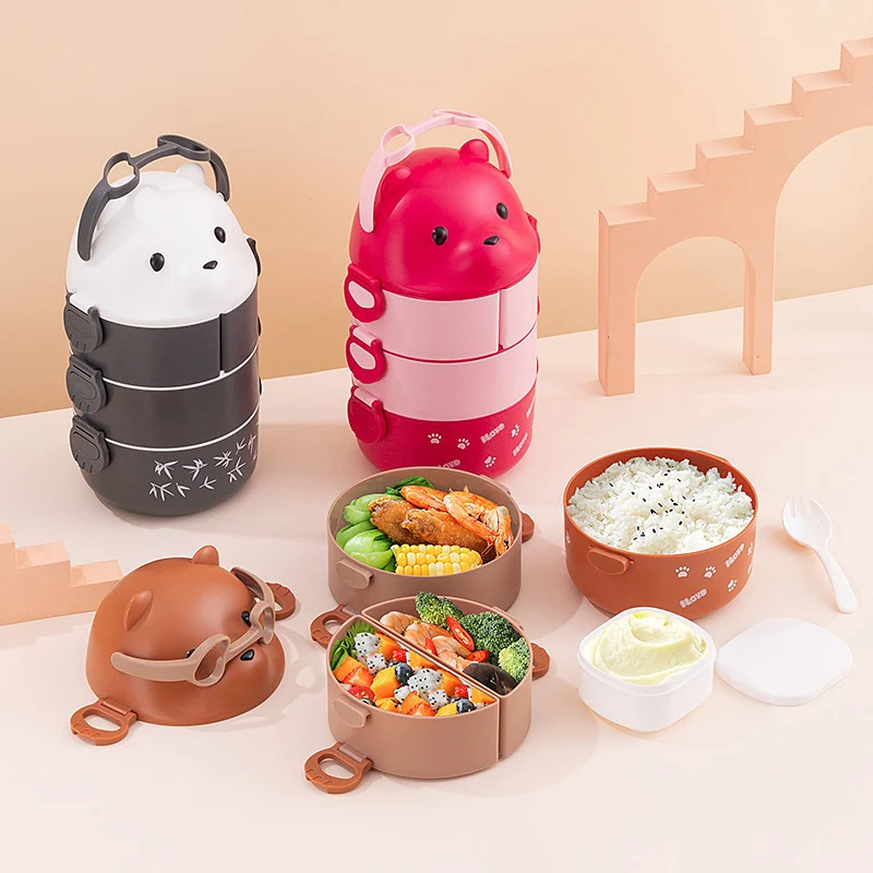 Süße tierthemed Snack-Container