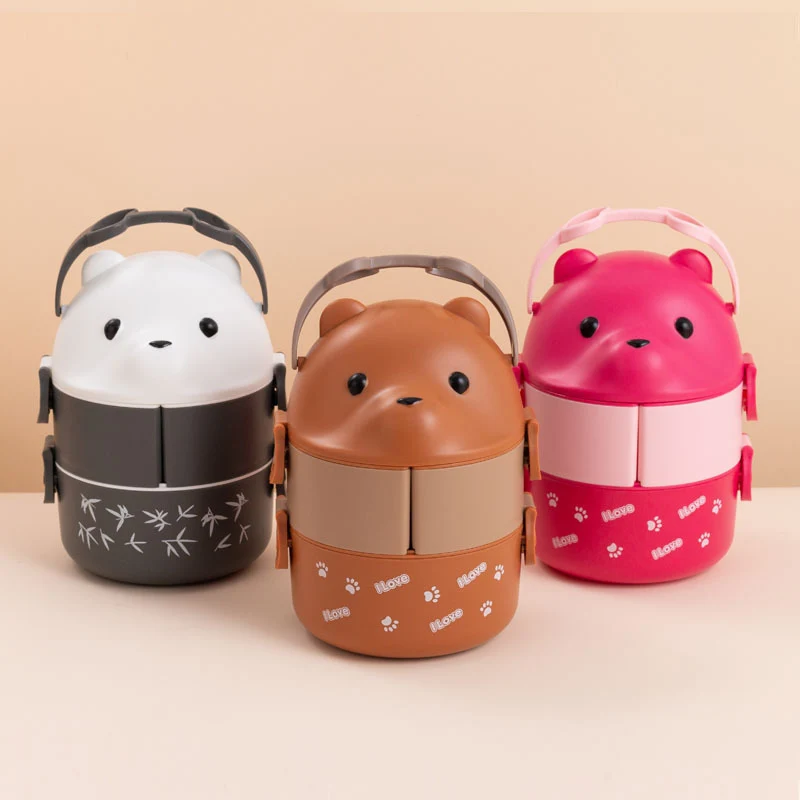Süße tierthemed Snack-Container