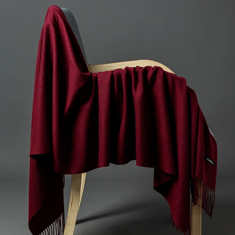 Luxuriöse Cashmere-Mischung Wurfdecke