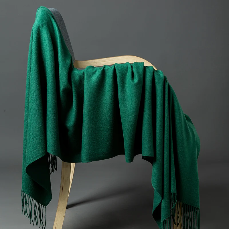 Luxuriöse Cashmere-Mischung Wurfdecke