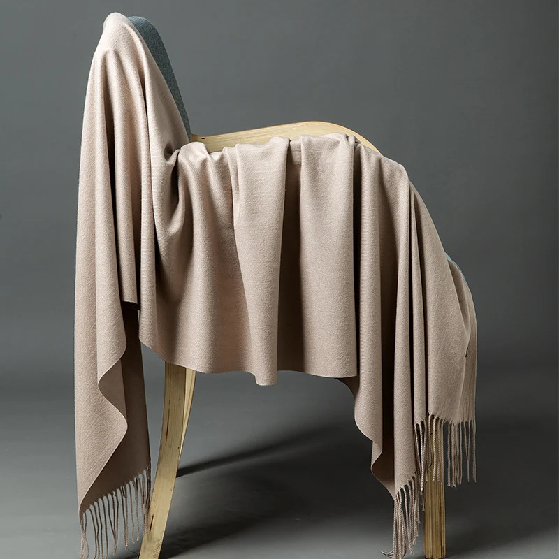 Luxuriöse Cashmere-Mischung Wurfdecke