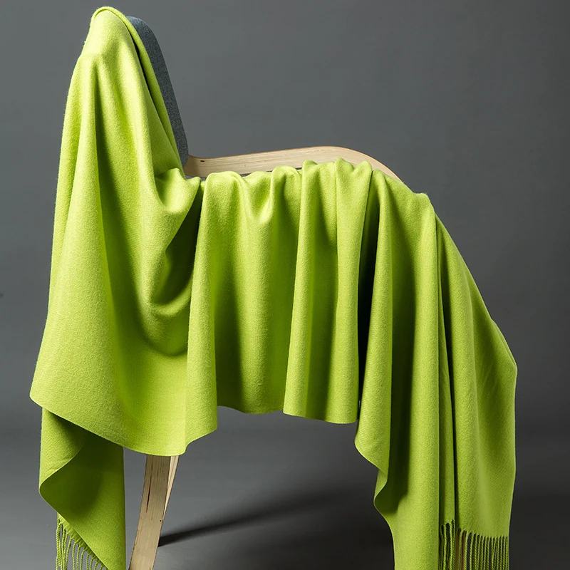 Luxuriöse Cashmere-Mischung Wurfdecke