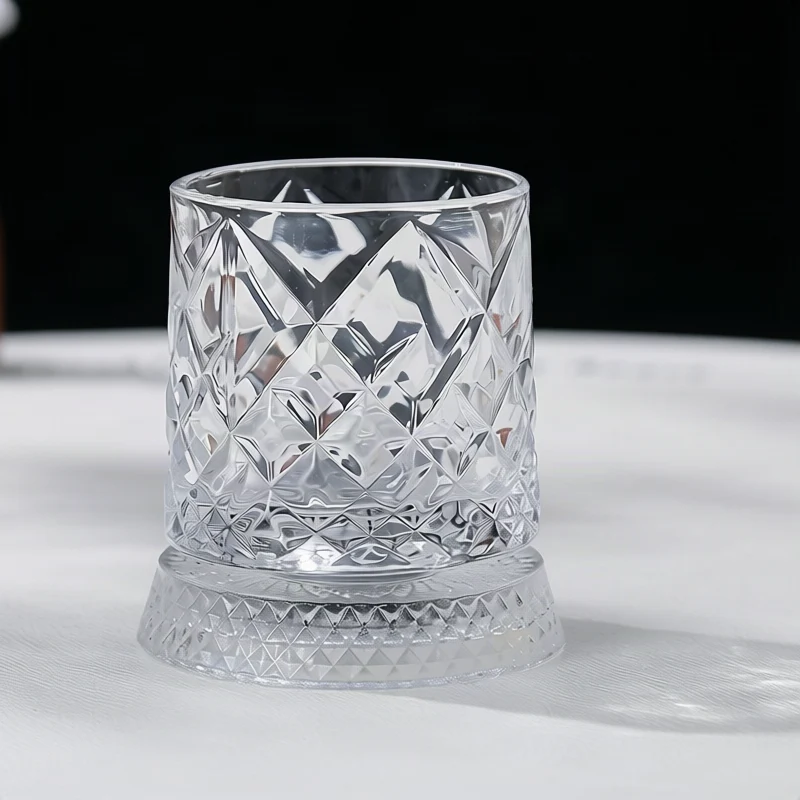 Whiskeyglas aus Glas, 180 ml