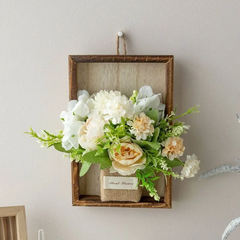 Dekorative Wandmontierte Blumenarrangements