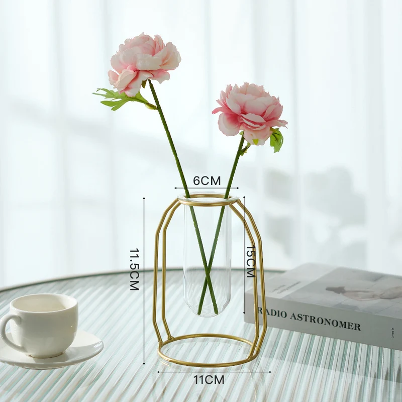Geometrischer Tisch Pflanzenhalter