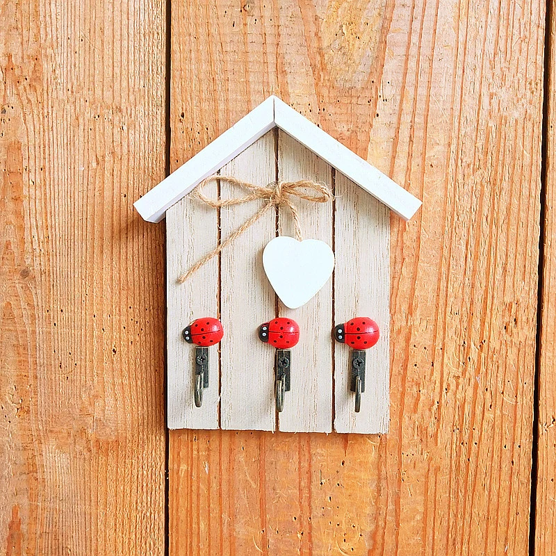 Verspielte Kaninchen Thema Wandhakenregal