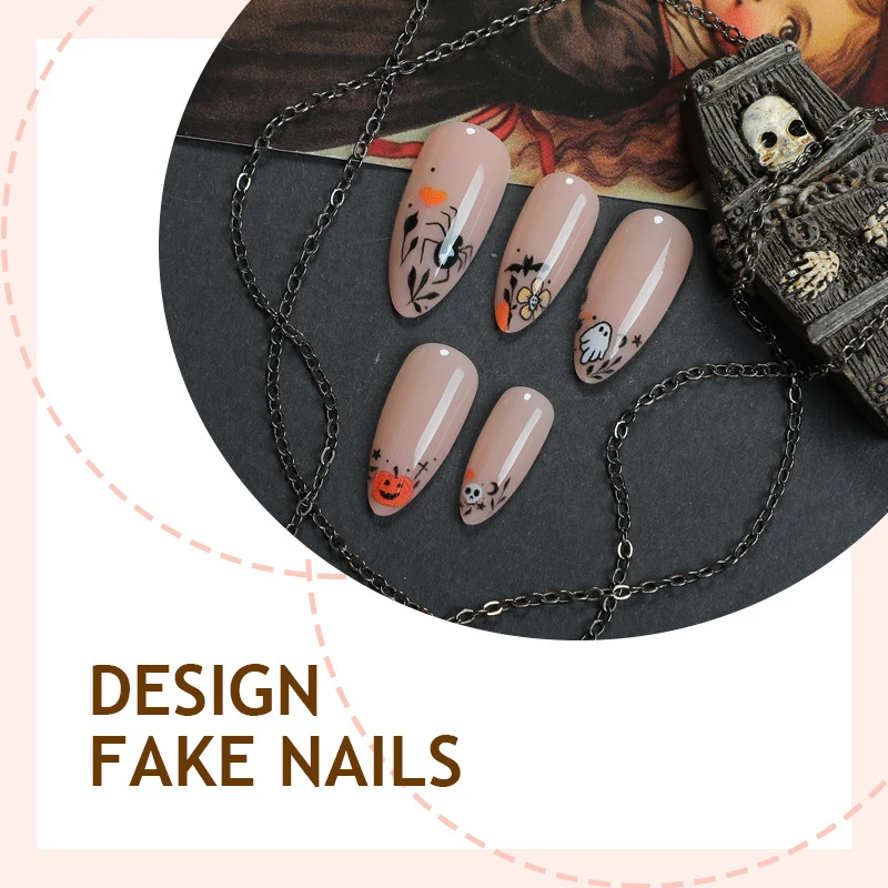 Kunstnagelset mit kreativen Tiermotiven und Glitzereffekten Karnz