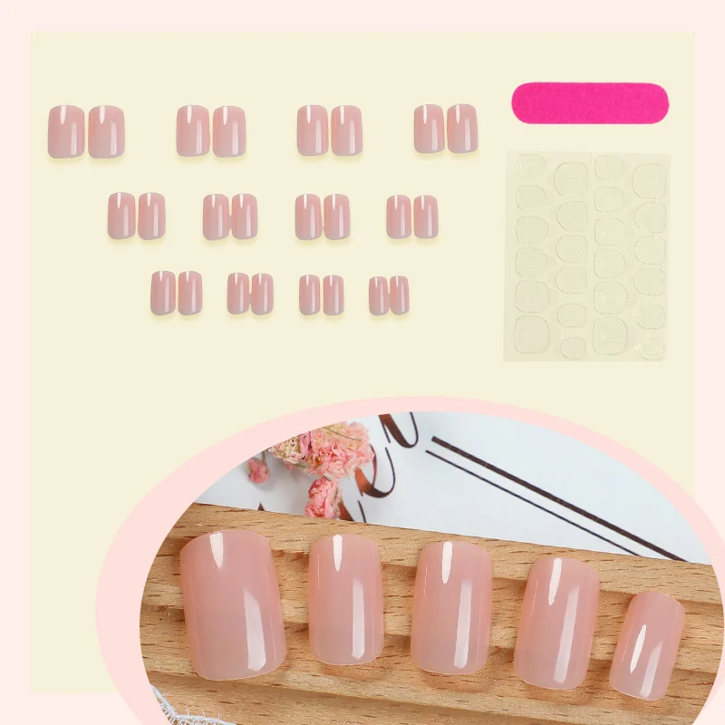 Kunstnagelset mit Hochglanz-Finish und pflegeleichter Oberfläche Karnz