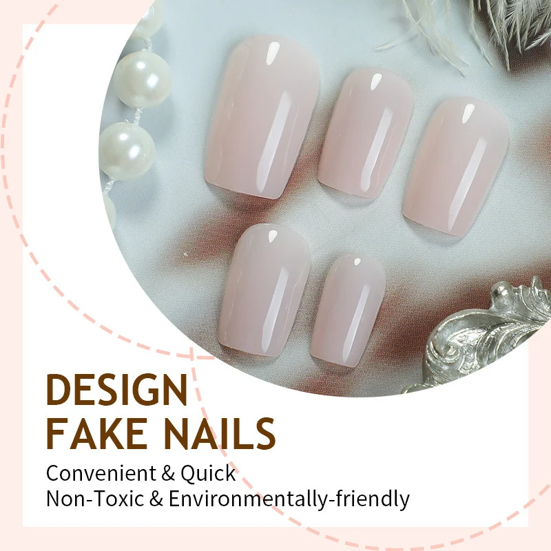 Kunstnagelset mit glänzendem Finish und ergonomischer Passform Karnz
