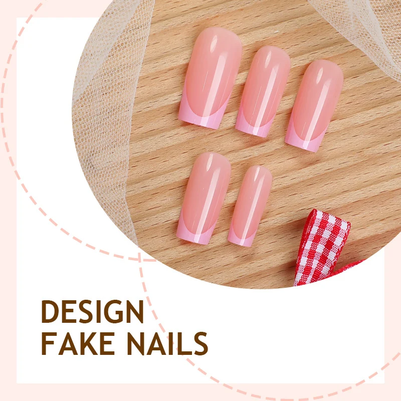 Kunstnagelset mit French Tips Karnz