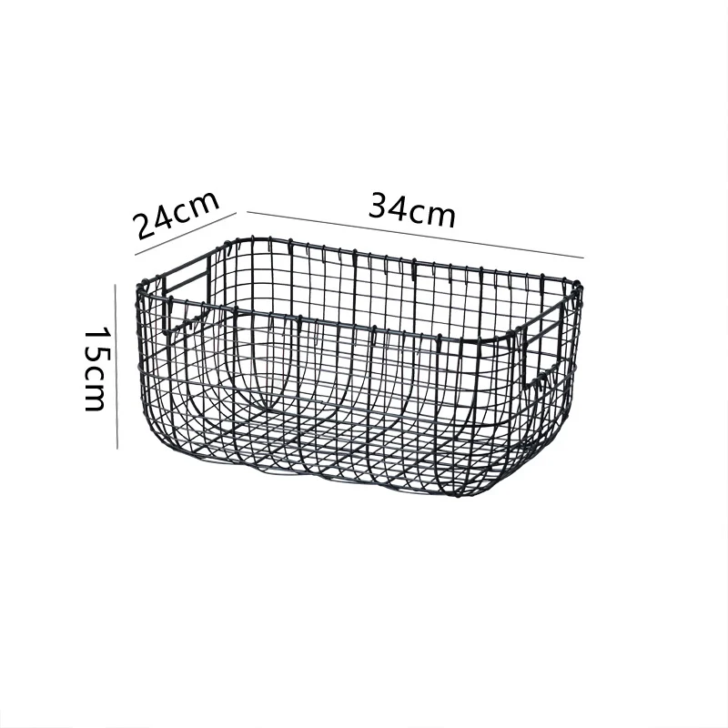 Aufbewahrungskorb aus Metallgitter Karnz