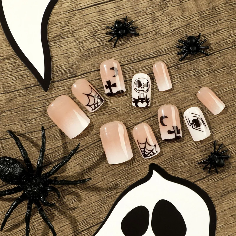 Kreative Halloween Nagelkunst Karnz