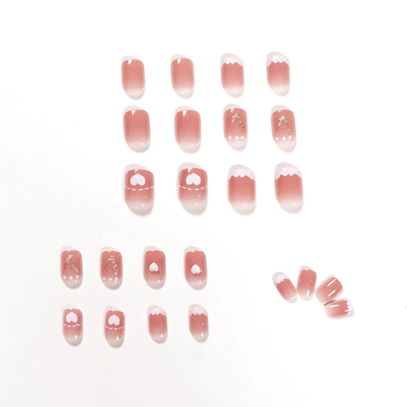 Kreative Gel-Nagelkunst mit glänzenden Akzenten Karnz