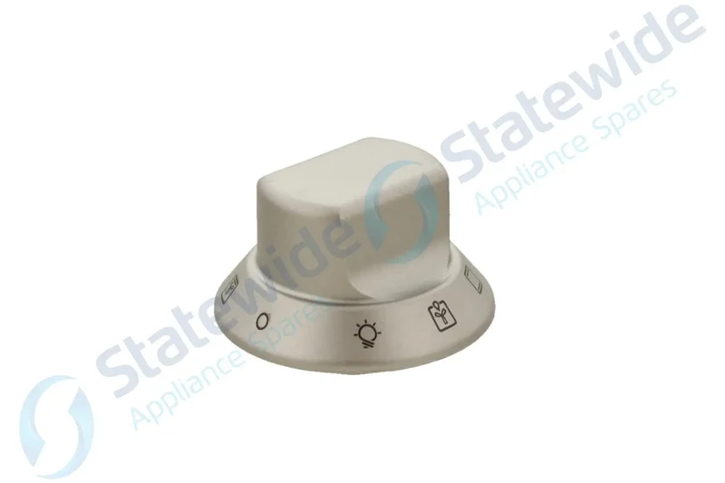 EURO/Westinghouse Oven MULTI-FUNCTION Control Knob (SILVER)-Genuine