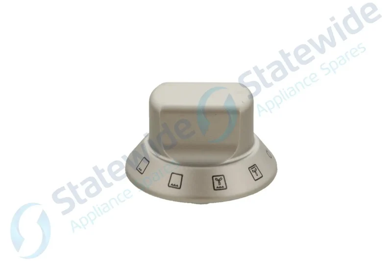 EURO/Westinghouse Oven MULTI-FUNCTION Control Knob (SILVER)-Genuine