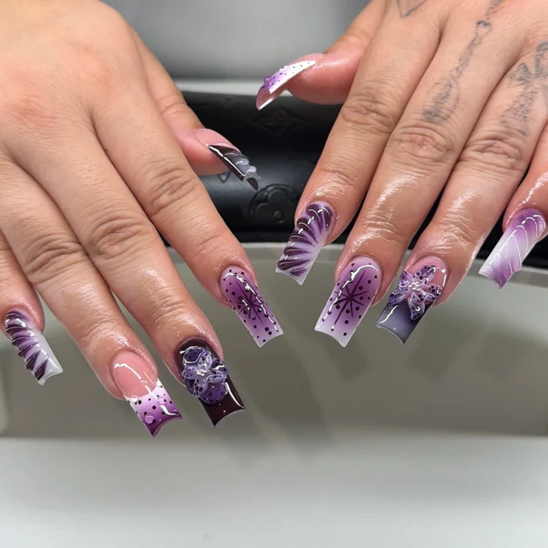 Glamouröse Künstliche Fingernägel Karnz