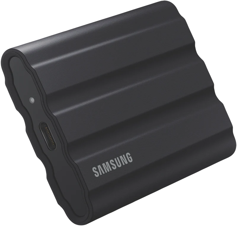 Samsung 4TB T7 Shield Portable SSD USB3.2 Type-C (Black)