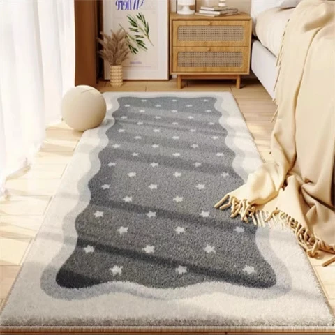 Weicher Plüsch Dekorationsteppich
