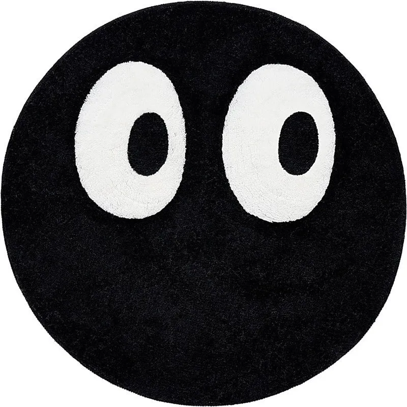 Smile Face Dekorative Badematte