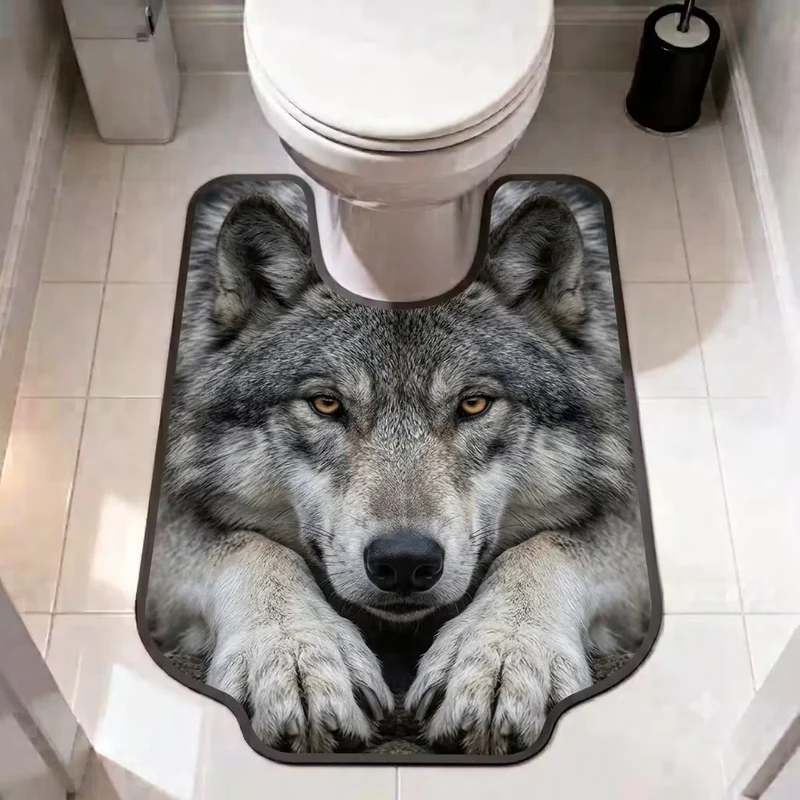 Poolbear Theme Dekorativer Badteppich