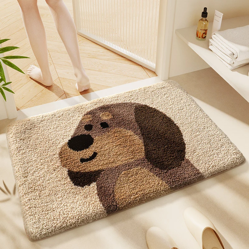 Plüschbär-Themen-Badematte